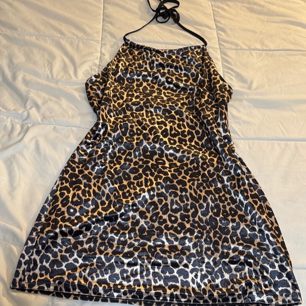 Wild Fable Black Halter Dress